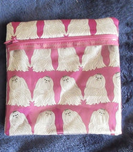 Maltese Leash Bag / Make-up Bag