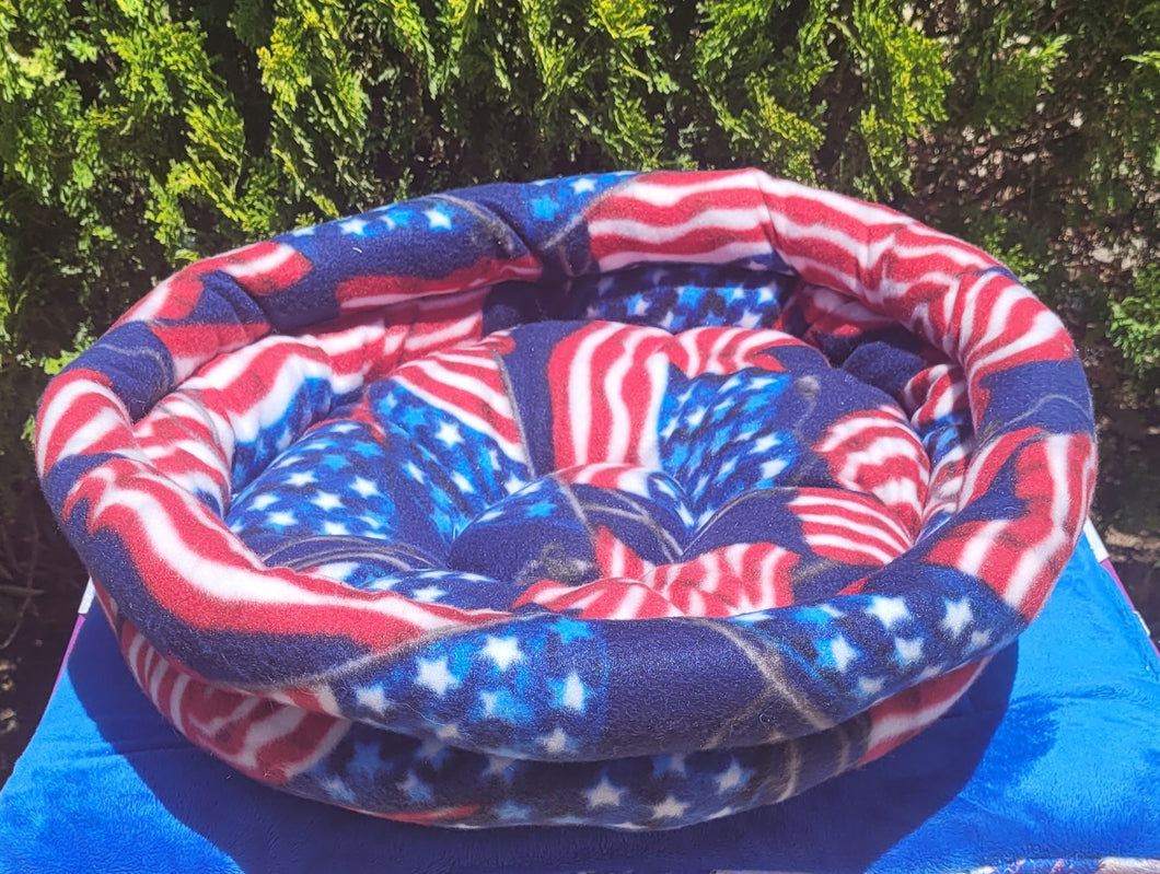 Medium fleece Round Bed
