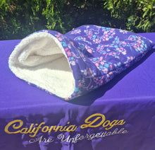 Small snuggle sack fleece/sherpa