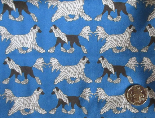 Crested Crate Mats - Blue Trotting