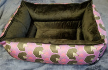 Poodle Bed - Black Rose