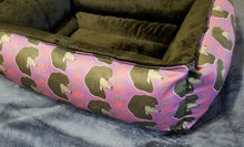 Poodle Bed - Black Rose