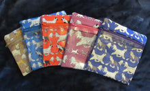 Crested Leash Bag / Make-up Bag