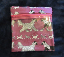 Crested Leash Bag / Make-up Bag