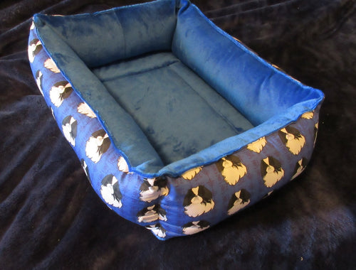 Japanese Chin Bed - Blue