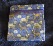 Crested Leash Bag / Make-up Bag