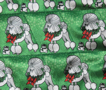 Green poodle