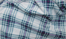 LUSH Blue Plaid