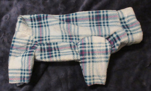 LUSH Blue Plaid