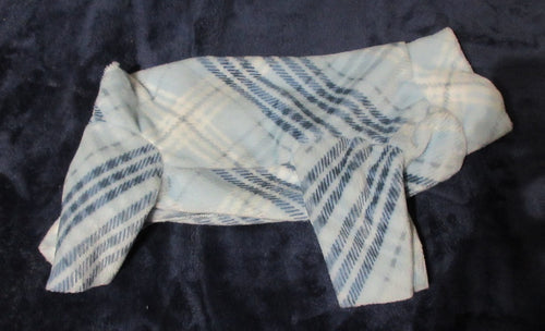 LUSH Light Blue Plaid