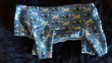 Crested Jammie - Fleece or knit - Blue Hawaiian