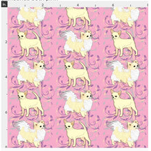 Chihuahua - Pink with Cream Long & Smooth Coats