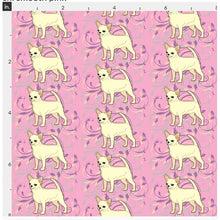 Chihuahua - Pink with Cream Smooth Coat