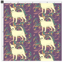 Chihuahua - Purple with Cream Smooth Coat