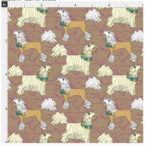 Crested Crate Mats - Brown Hawaiian