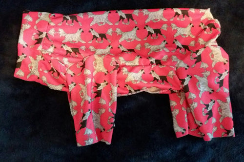 Crested Jammie - Fleece or knit - Red